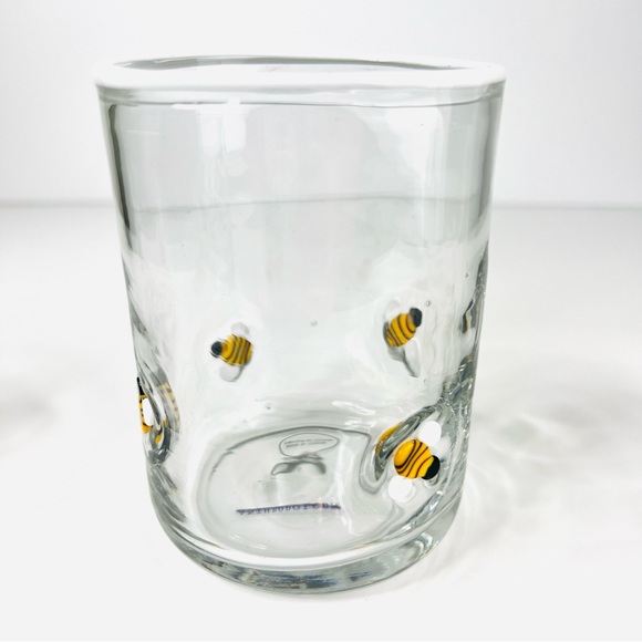 Anthropologie Set of 4 Lola Bee Icon Juice Glasses NWT - Picture 12 of 14